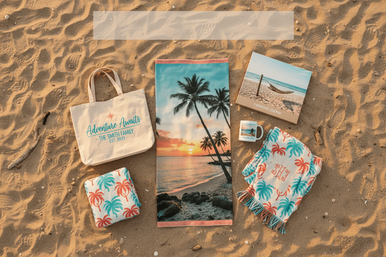 20 Best Personalized Summer Gifts for Travel Lovers - PrintToucan