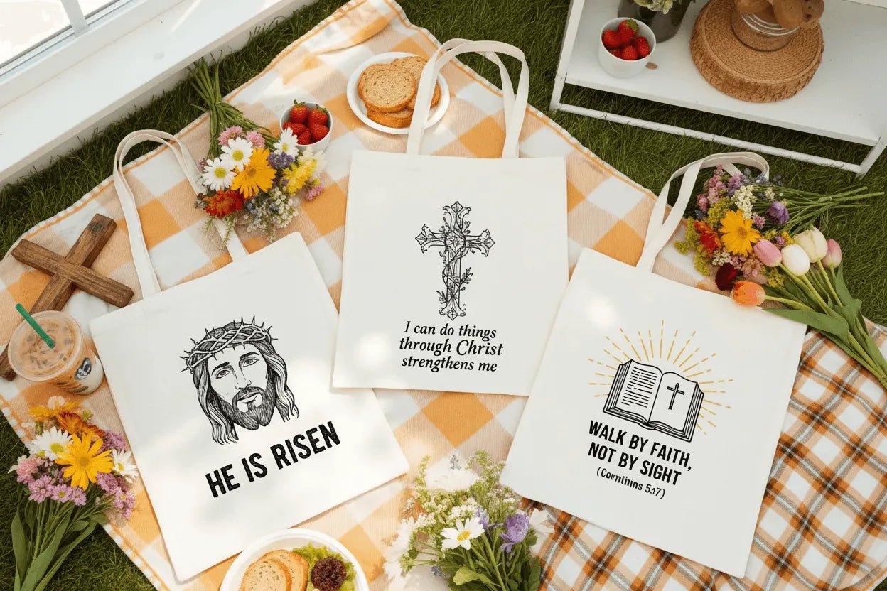 Religious Tote Bags & Christian Backpacks: Bulk Buying Guide & Gift Ideas for Faith Communities - PrintToucan