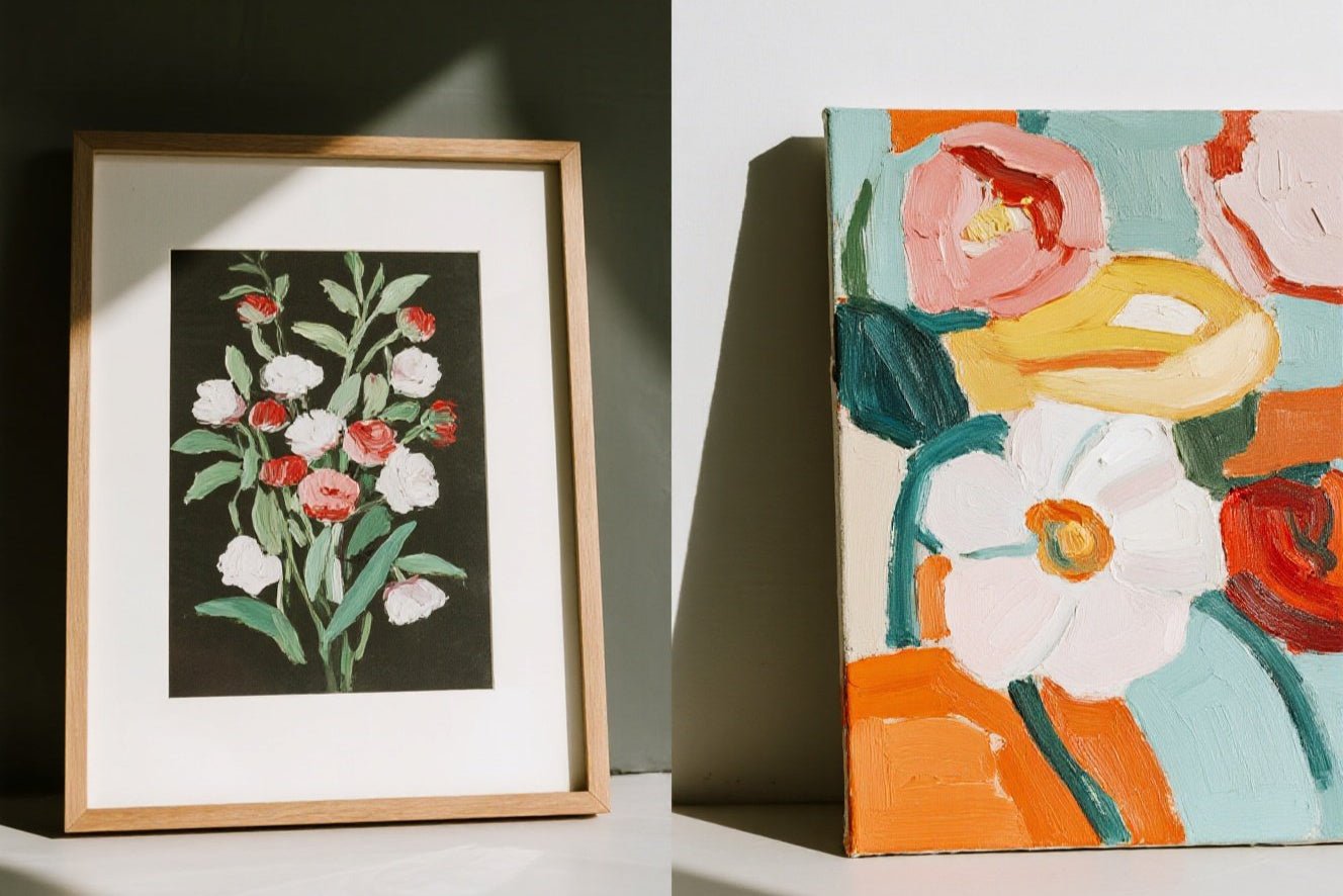 Should I prefer buying canvas paintings online?