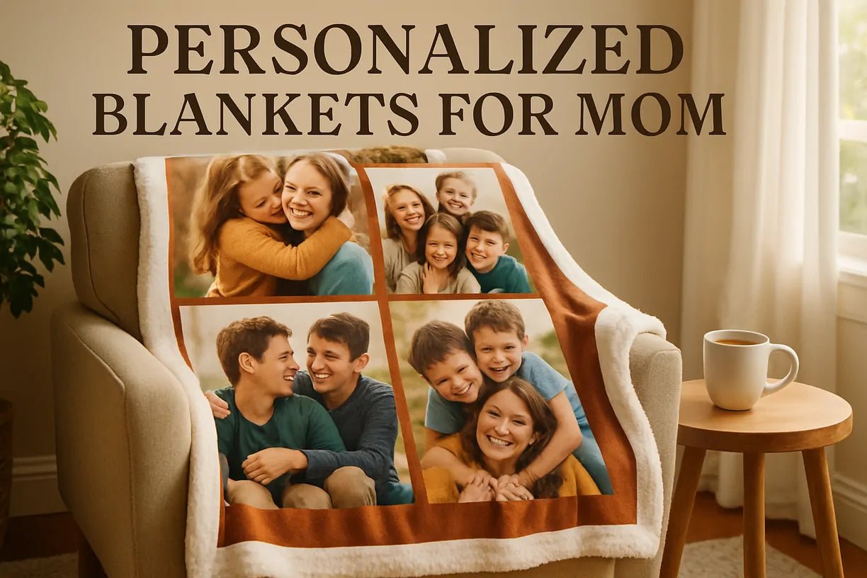 The Ultimate Guide to Personalized Blankets for Mom: The Best Custom Blankets for Every Occasion - PrintToucan