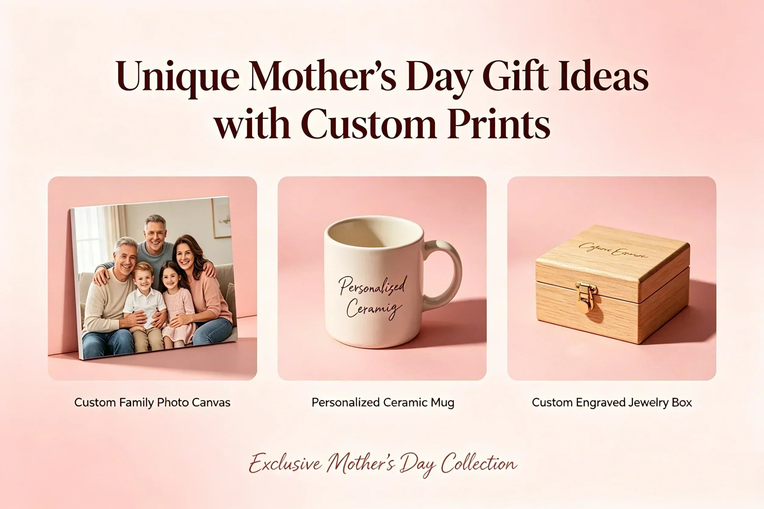Unique Mother's Day Gift Ideas with Custom Prints for Every Mom - PrintToucan