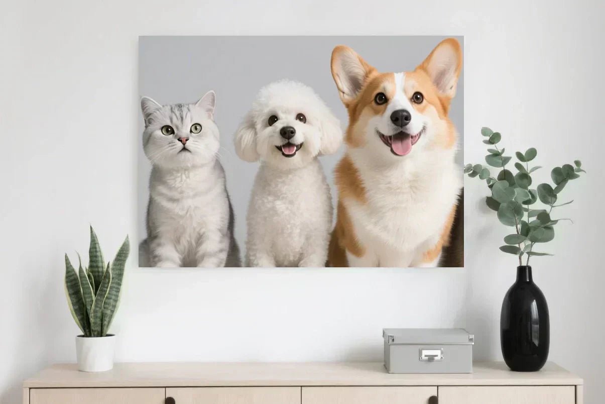 Where Can I Order a Custom Dog Portrait? - printtoucan