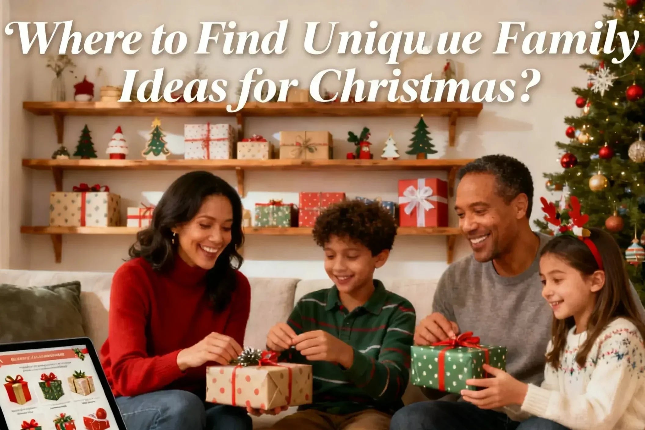 Where to Find Unique Family Gift Ideas for Christmas?