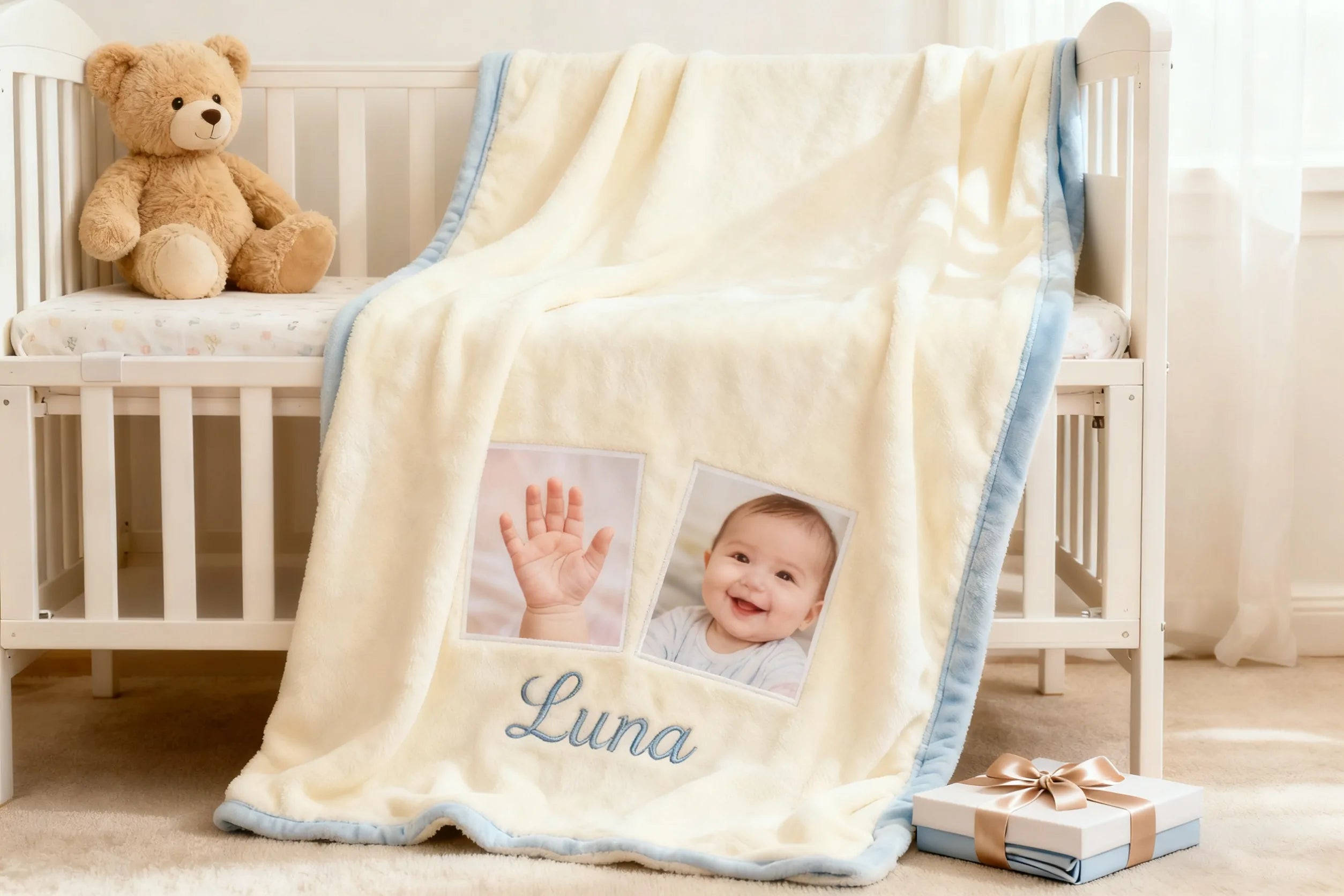Why Gift Custom Blankets for Babies: Personalized Treasures?