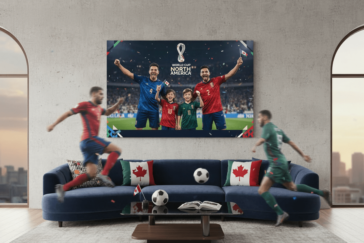 World Cup 2026 Custom Prints: Turn Soccer Passion Into Personalized Art - PrintToucan
