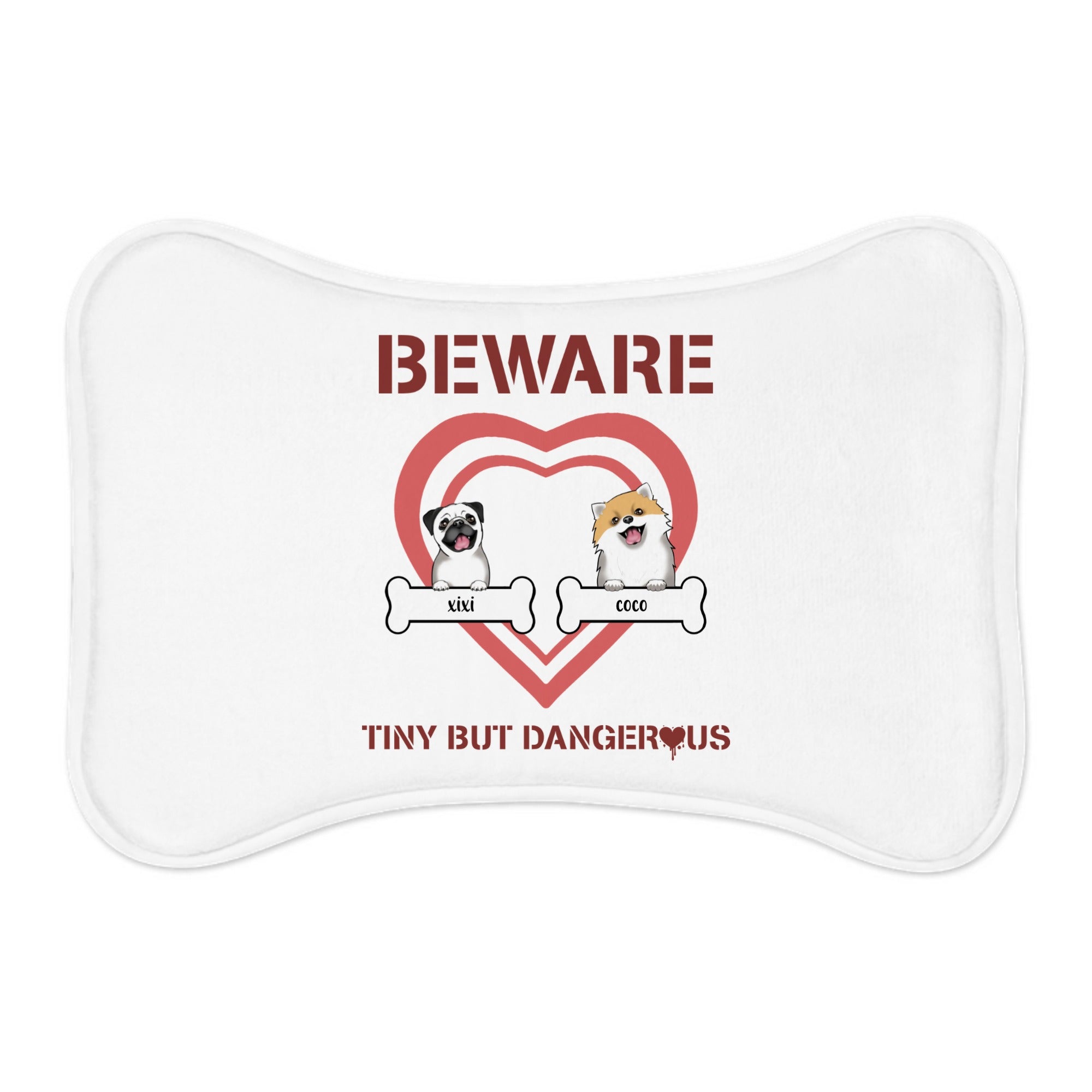 Custom Pet Feeding Mat –Personalized Dog Feeding Mat for Pet Lovers