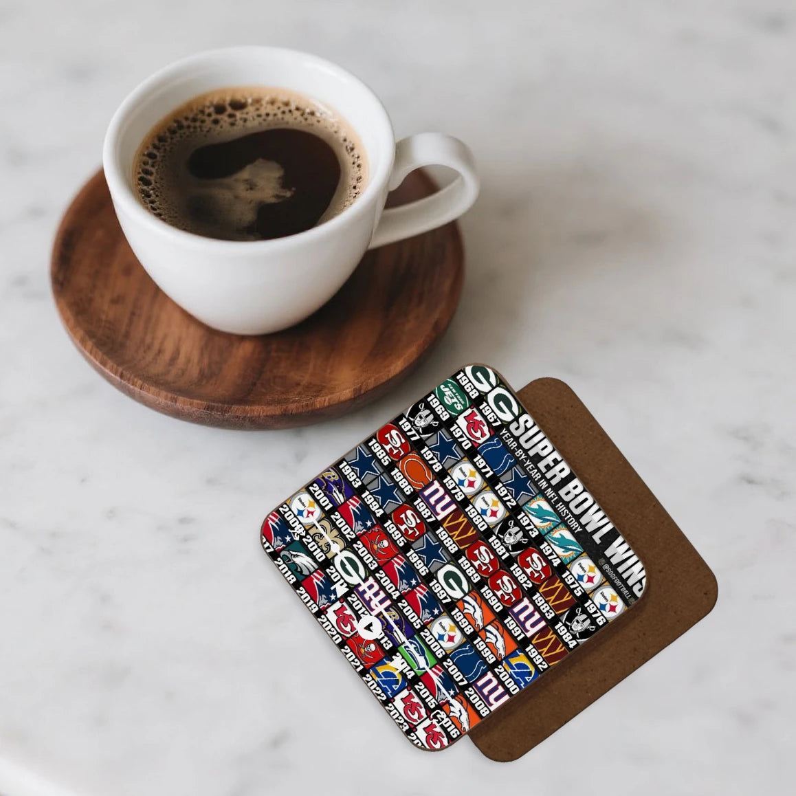 Custom Hardboard Back Coaster - Personalized Song Sports Memorabilia