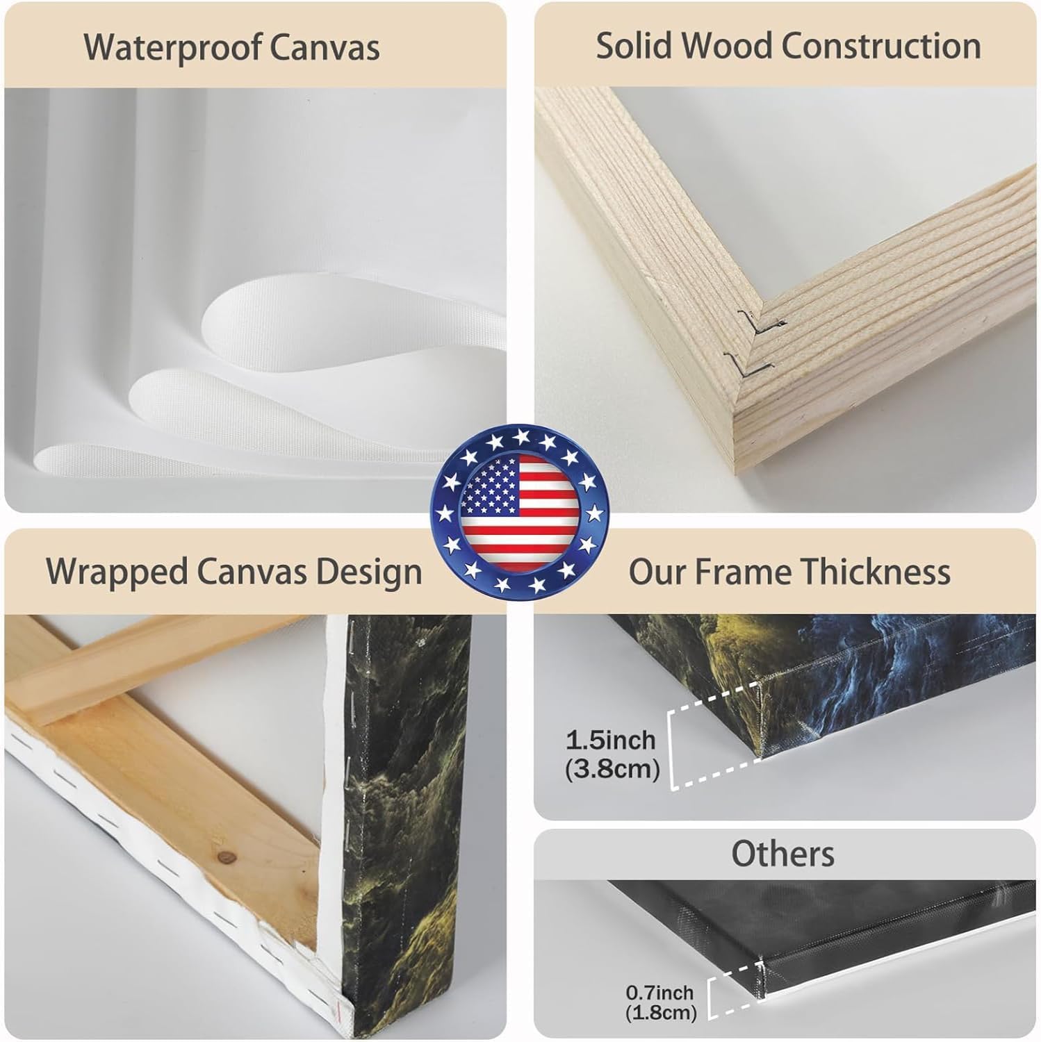 Canvas Prints Vintage Santa & Cardinal Bird Christmas Theme Home Decor Wall Art – PrintToucan - PrintToucanCMPOP01-12L" x 16W"