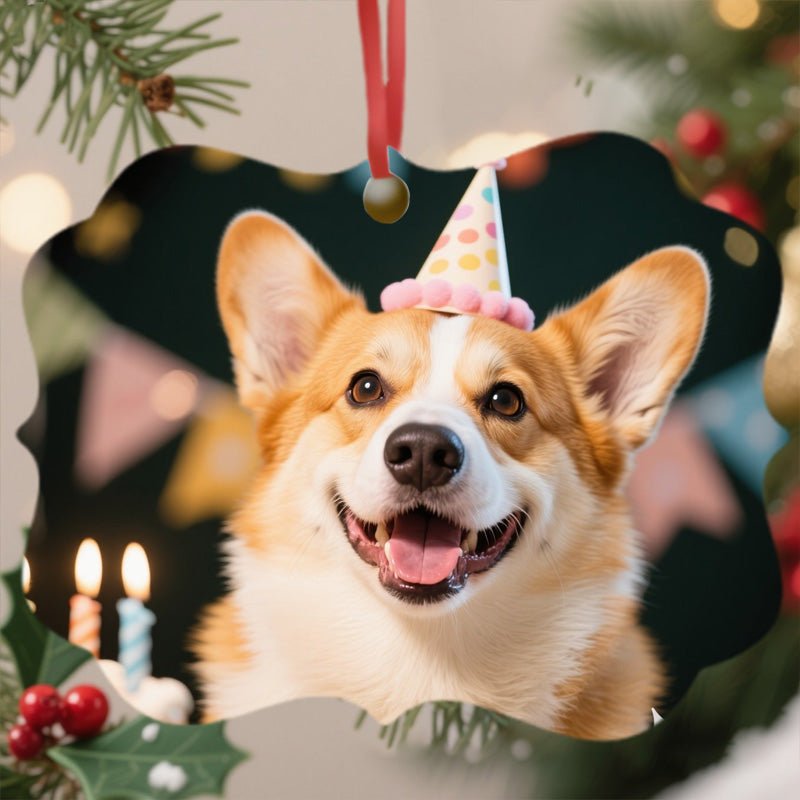 Custom Aluminum Ornament Birthday Gift Photo Upload Fast Printing | PrintToucan - printtoucan
