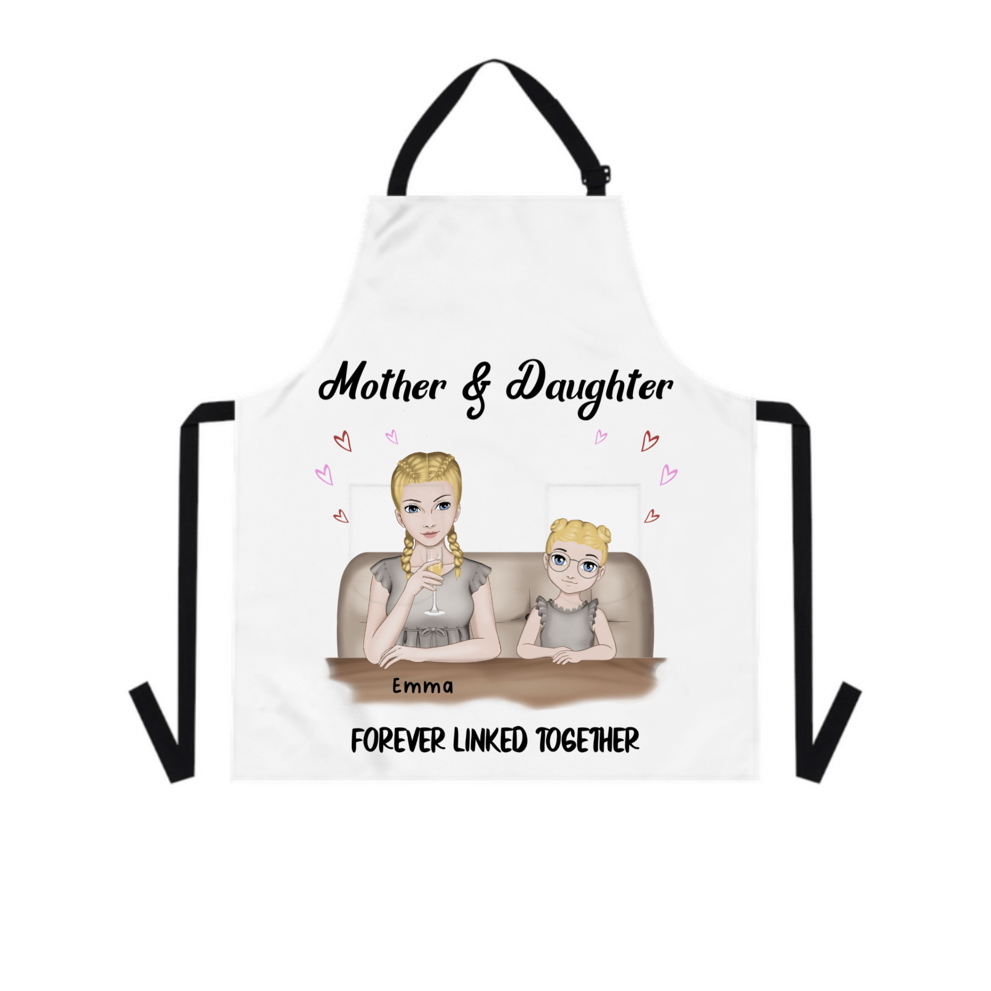 Custom Apron – Personalized Cooking Apron for Mother’s Day Gift - printtoucan