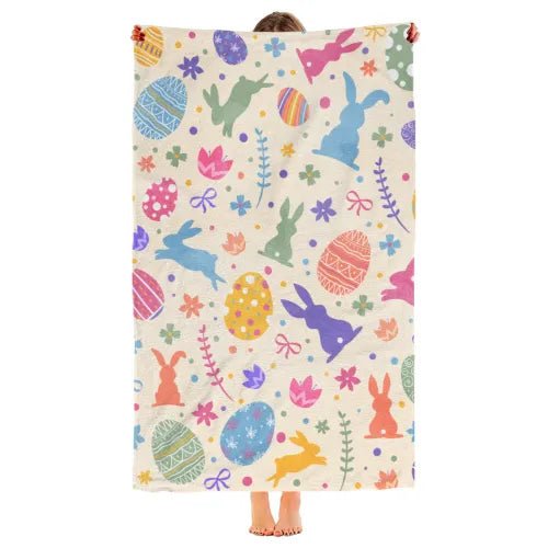 Custom Beach Towel Valentine Polyester Personalized Image Text PrintToucan - PrintToucanValentine's Day GiftsPrinttoucan-13.8x15.7inch(35x40)cm-8