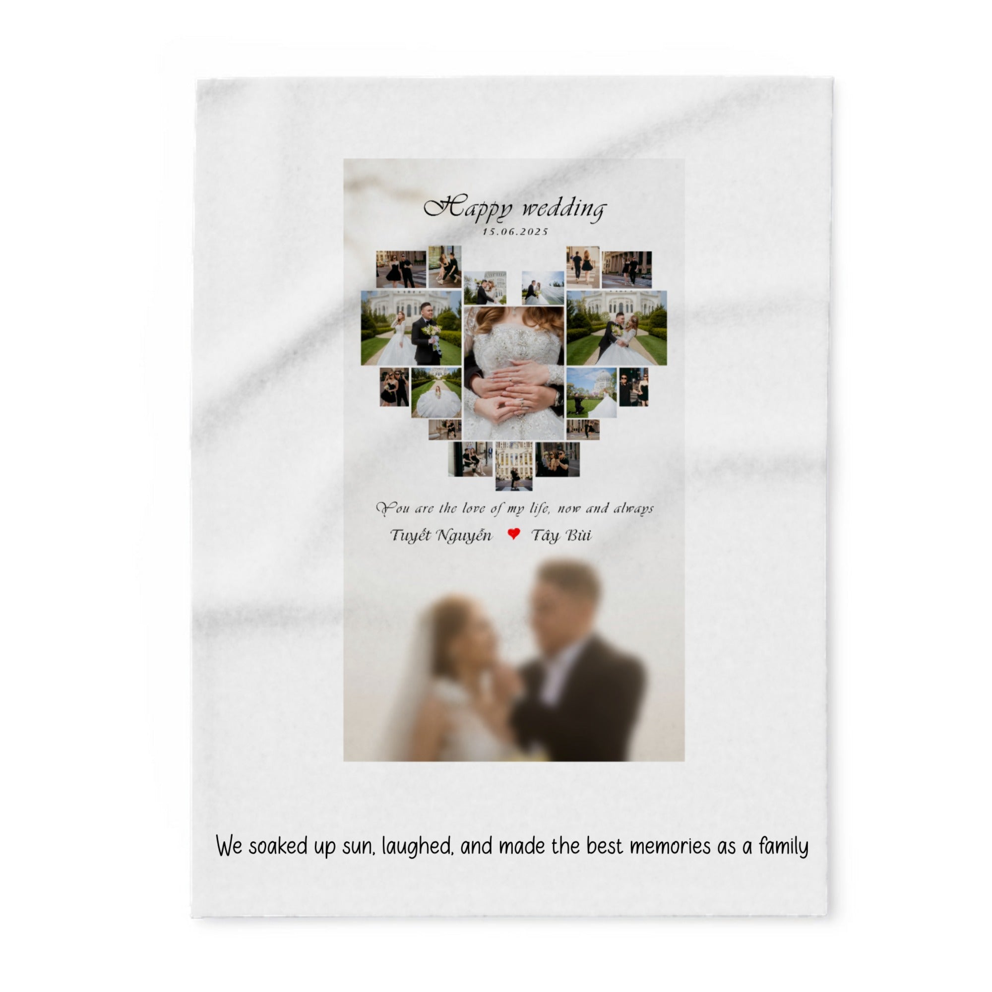 Custom Blanket Arctic Fleece with Image Upload & Custom Text PrintToucan - printtoucan