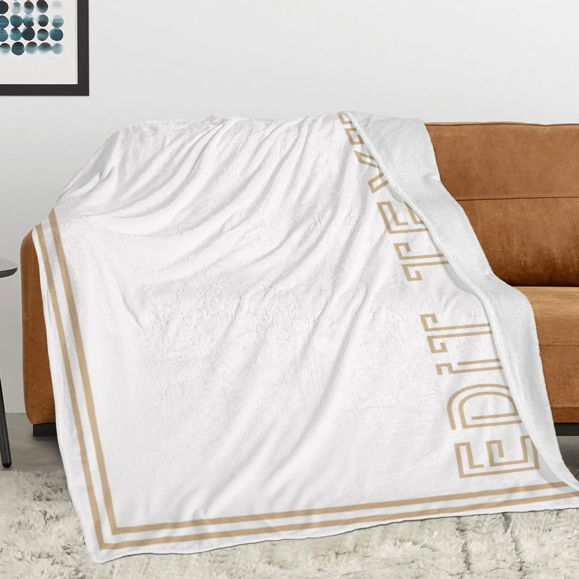 Custom Blankets 350g/㎡ Flannel Personalized Text Weighted Baby Blankets – PrintToucan - PrintToucanChrismas Gift150cm x 200cm/60"x80"