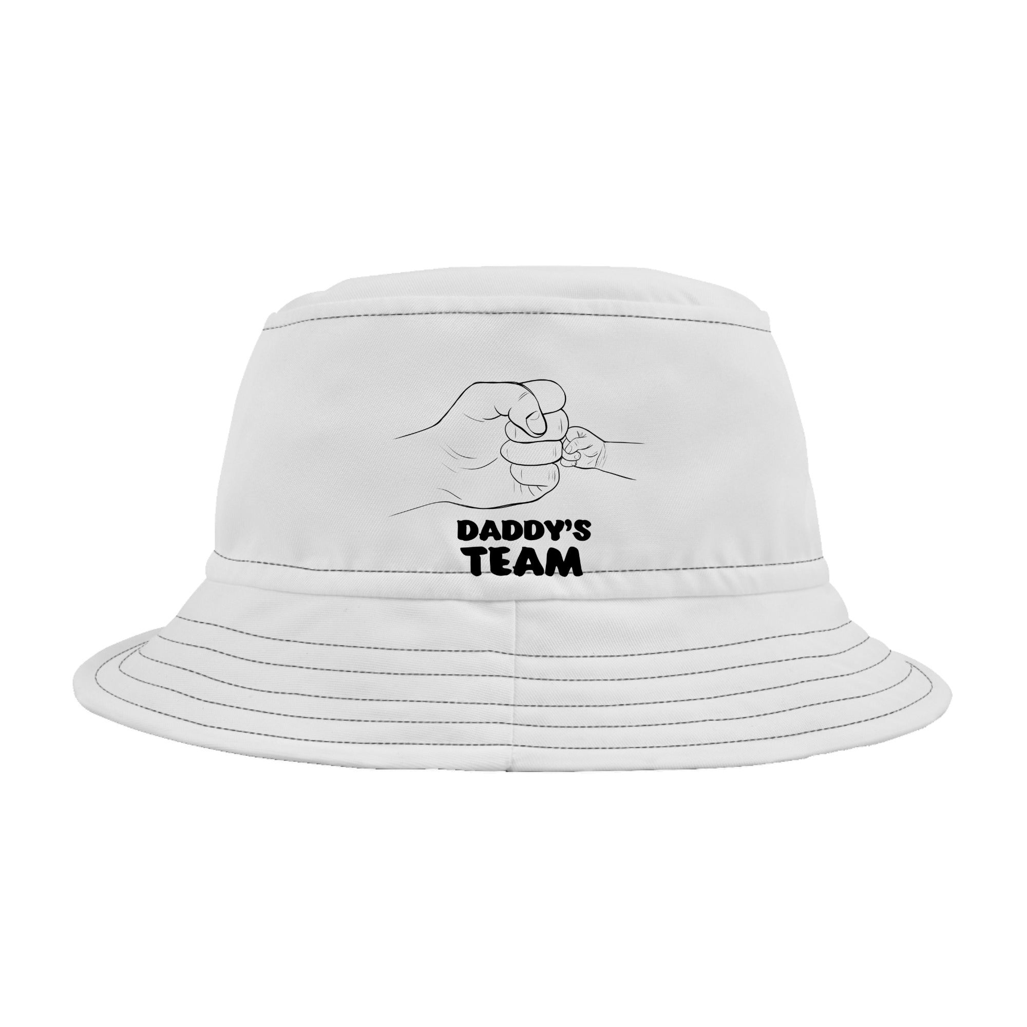 Custom Bucket Hat – Daddy's Team - printtoucan