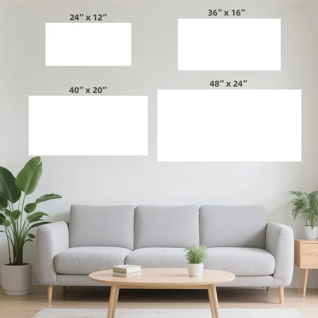 Custom Canvas Prints 2 by 1 Horizontal PrintToucan - printtoucan