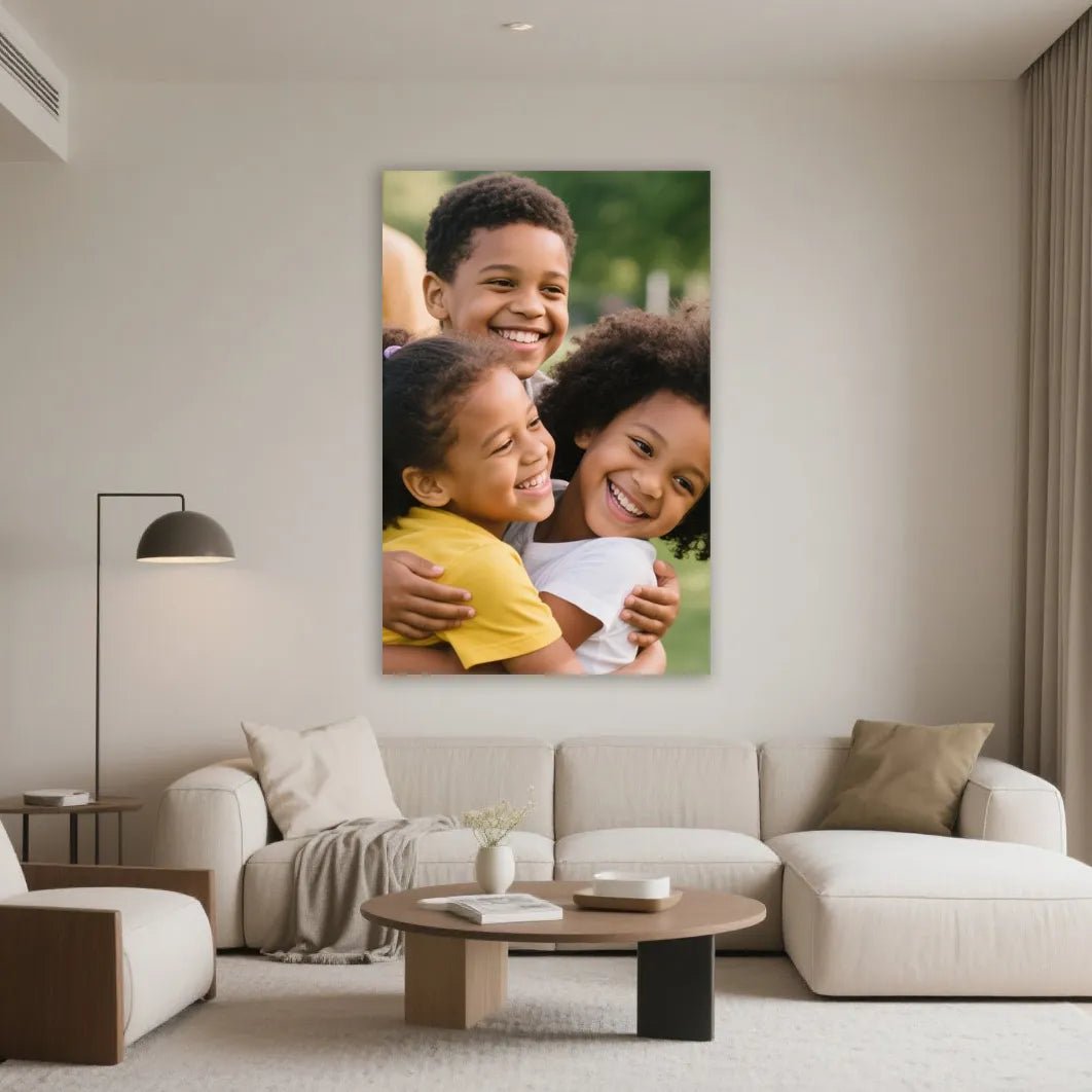 Custom Canvas Prints 2 by 3 Vertical Birthday Gift Upload Your Photo PrintToucan - printtoucan
