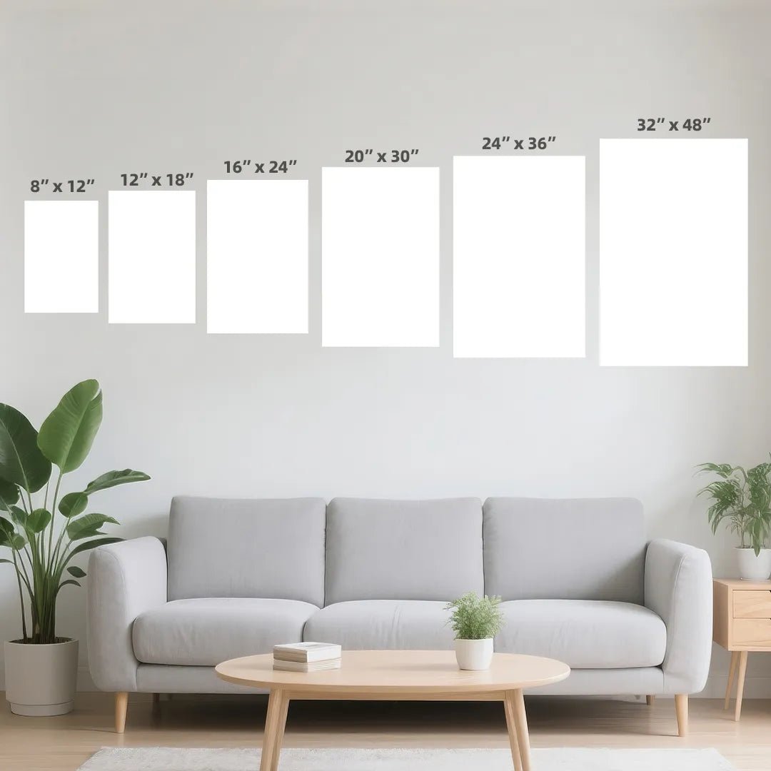 Custom Canvas Prints 2 by 3 Vertical Birthday Gift Upload Your Photo PrintToucan - printtoucan