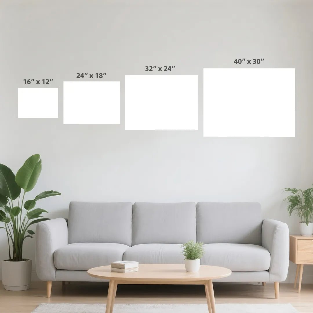 Custom Canvas Prints 4 by 3 Horizontal PrintToucan - printtoucan