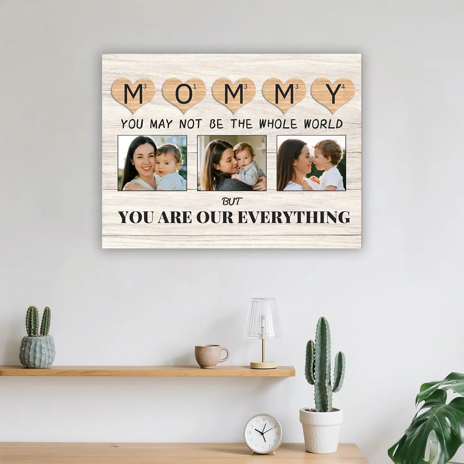 Custom Canvas Prints Mother's Day Gift Photo Collage “You Are Our Everything” PrintToucan - PrintToucanMother's DayPrinttoucan-12 x 16-1.5‘’