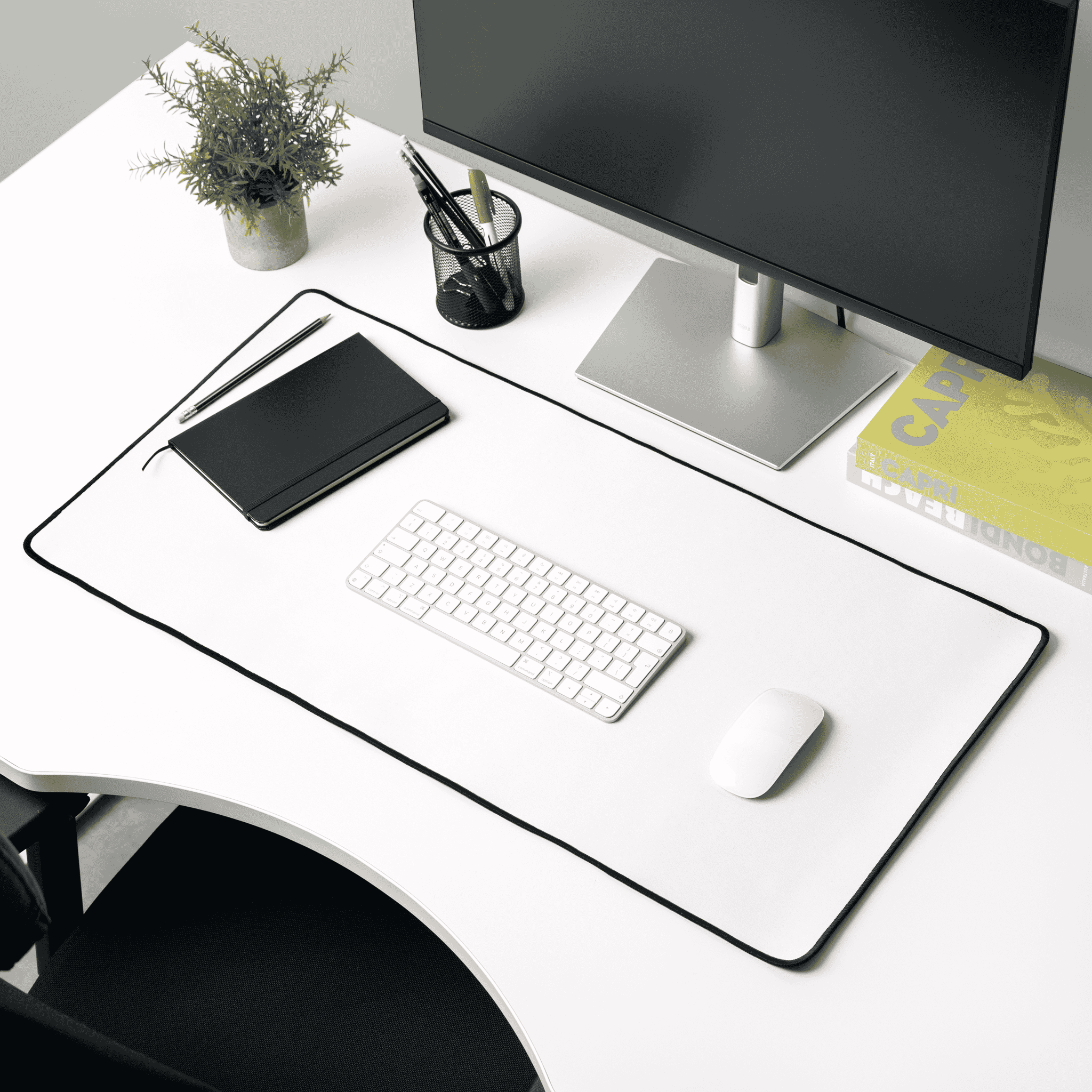 Custom Desk Mat – Reasons Why I Love You with Personalized Text - printtoucan