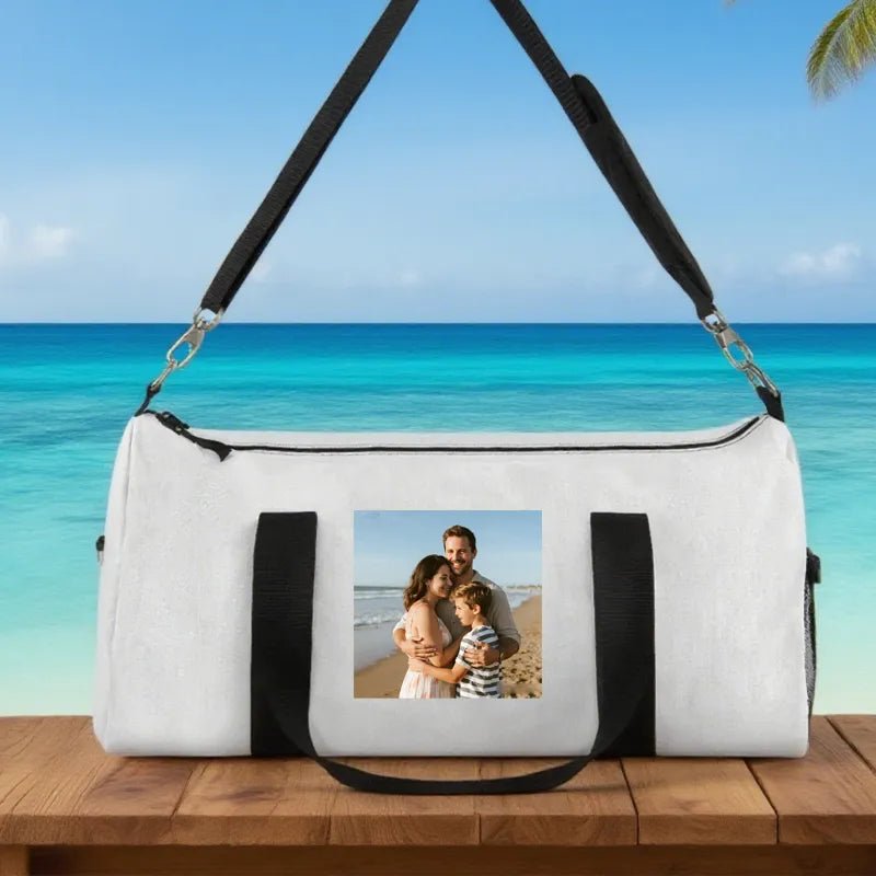 Custom Duffel Bag Travel - Ready Personalized Luggage Fast Printing | PrintToucan - printtoucan