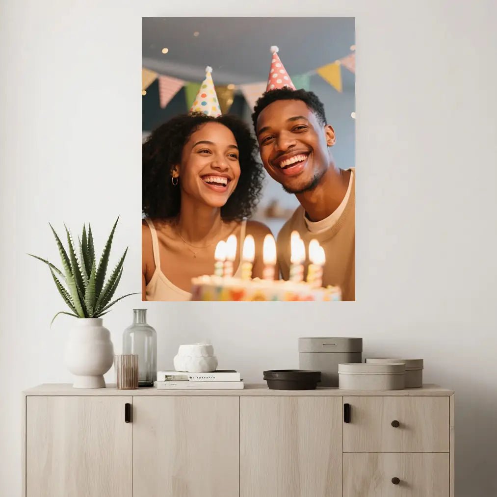 Custom Fine Art Poster Birthday Wall Decor Fast Printing | PrintToucan - printtoucan