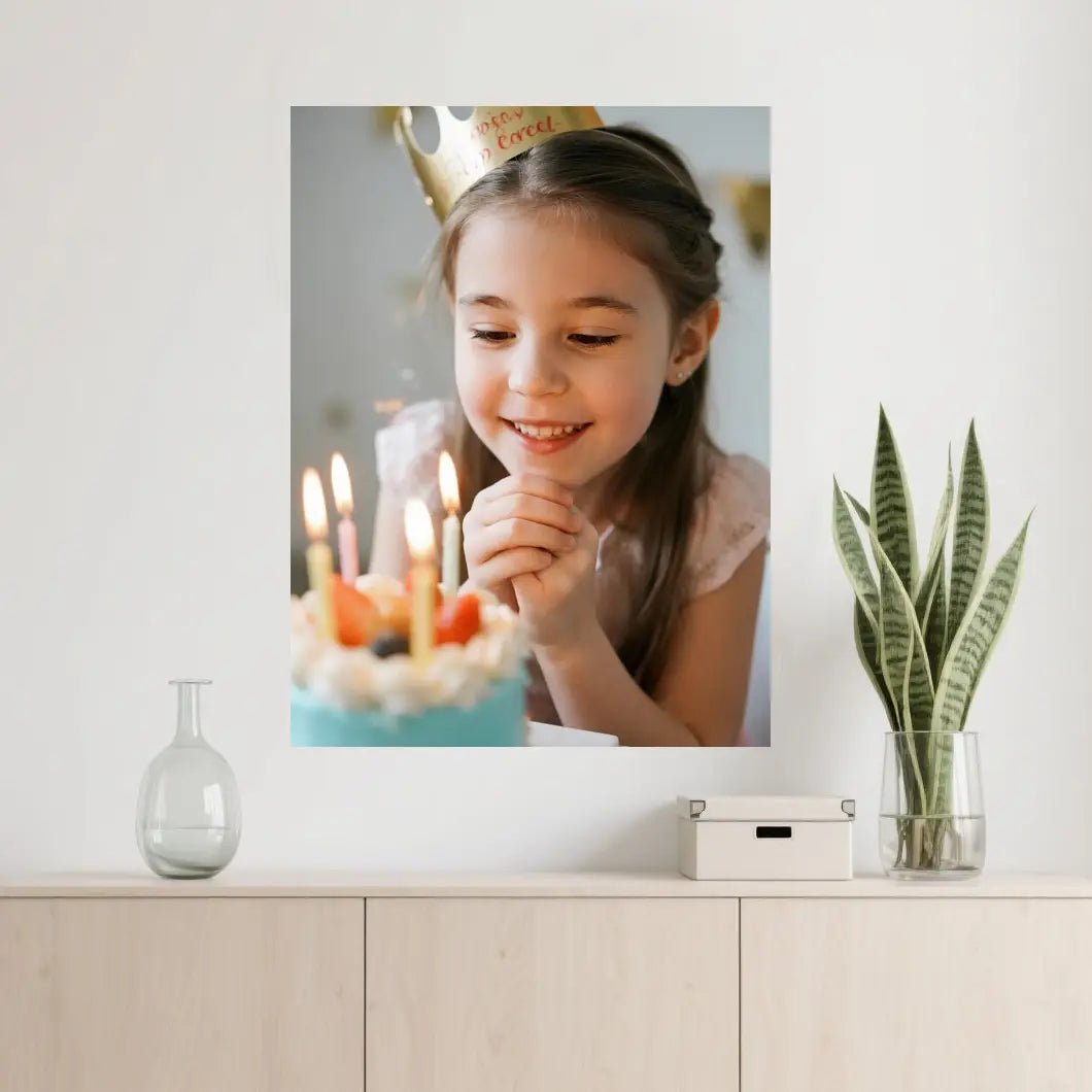 Custom Fine Art Poster Birthday Wall Decor Fast Printing | PrintToucan - printtoucan