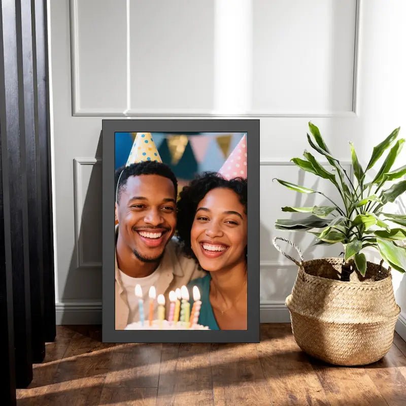 Custom Framed Poster Birthday Design Upload Fast Printing | PrintToucan - printtoucan
