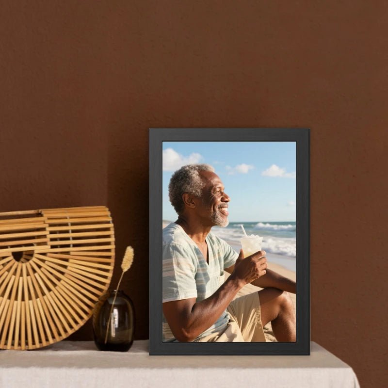 Custom Framed Travel Poster Image Upload Personalized Wall Art Fast Printing | PrintToucan - printtoucan
