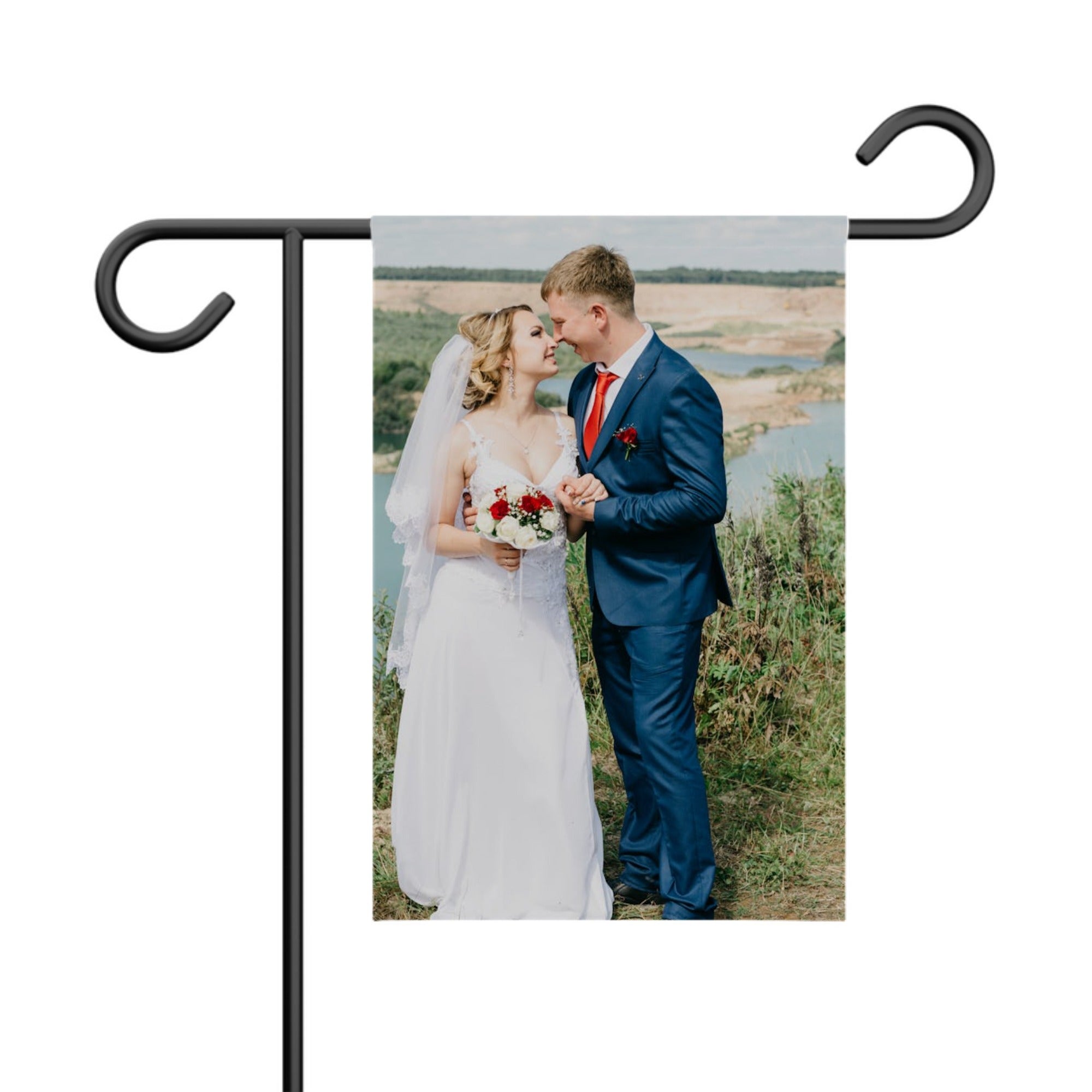 Custom Garden Banner Wedding Photo Upload Fast Printing | PrintToucan - printtoucan