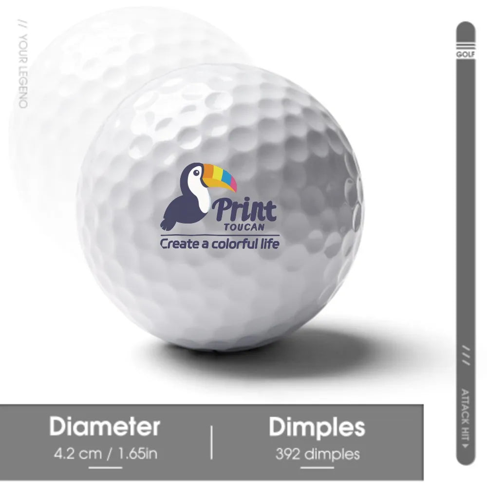 Custom Golf Ball DoubleSided Valentine’s Day Rubber Personalized Image Text Golf Ball DoubleSided PrintToucan - PrintToucanValentine's Day GiftsPrinttoucan-13.8x15.7inch(35x40)cm-8