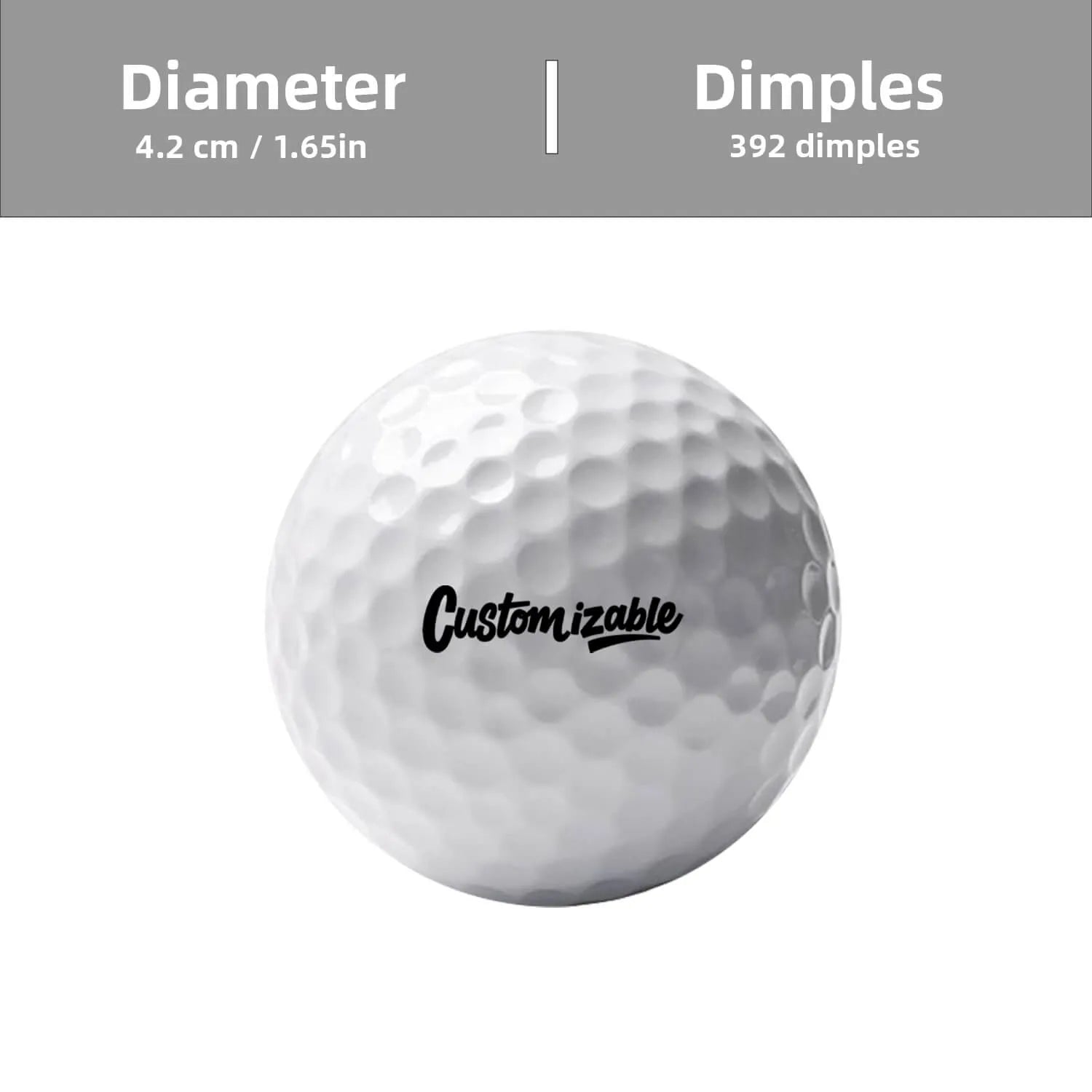 Custom Golf Ball DoubleSided Valentine’s Day Rubber Personalized Image Text Golf Ball DoubleSided PrintToucan - PrintToucanValentine's Day GiftsPrinttoucan-13.8x15.7inch(35x40)cm-8