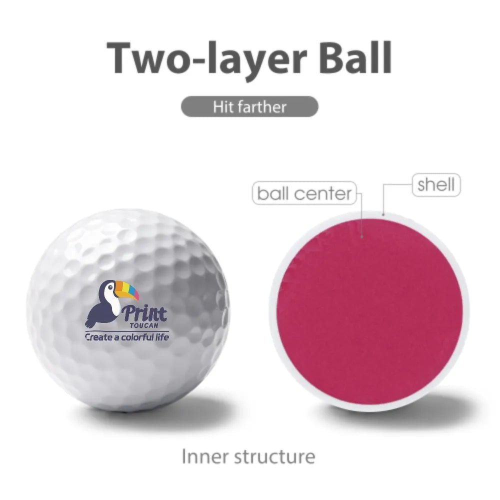 Custom Golf Ball DoubleSided Valentine’s Day Rubber Personalized Image Text Golf Ball DoubleSided PrintToucan - PrintToucanValentine's Day GiftsPrinttoucan-13.8x15.7inch(35x40)cm-8