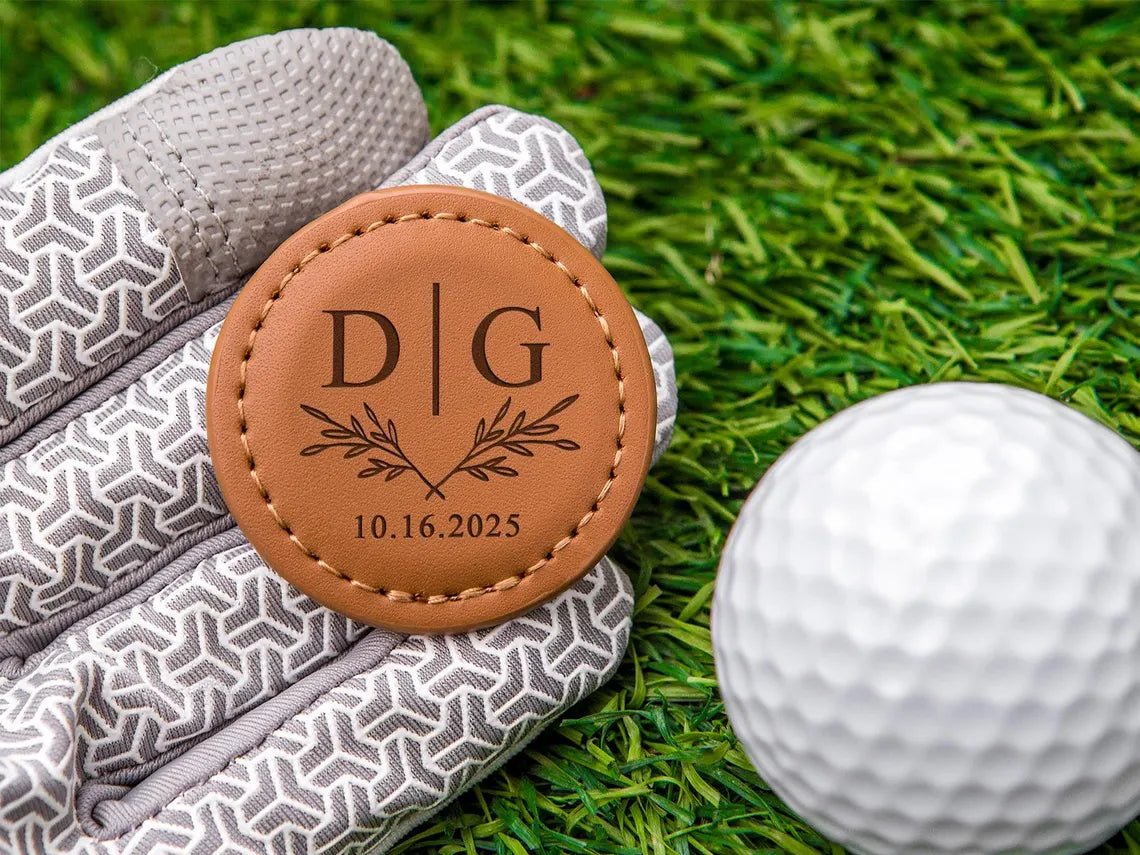 Custom Golf Ball Marker Clip Valentine’s Day Leather Personalized Image Text Golf Marker Clip PrintToucan - PrintToucanValentine's Day GiftsPrinttoucan-13.8x15.7inch(35x40)cm-8