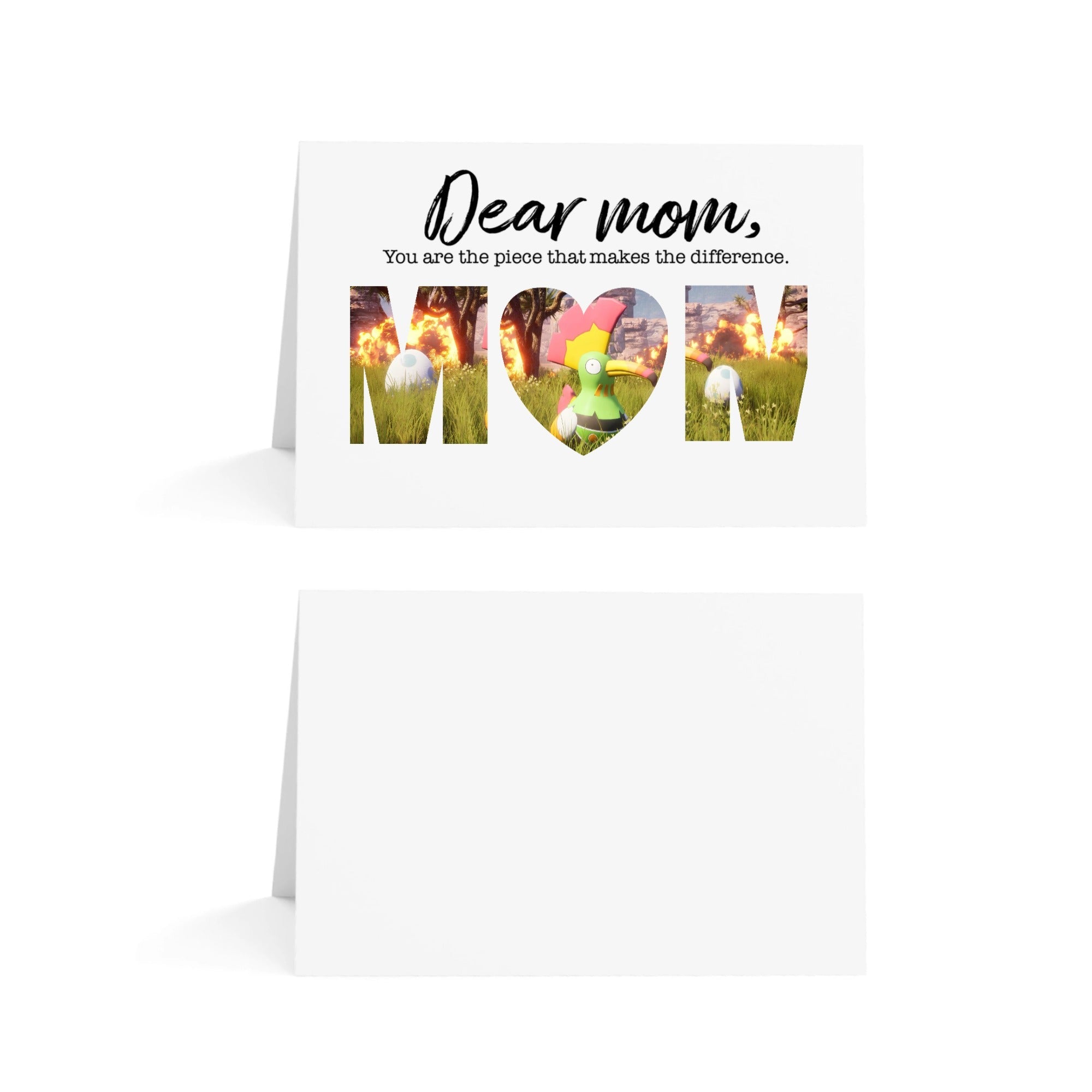 Custom Greeting Card – Personalized Mother’s Day Gift with Photo & Message - printtoucan