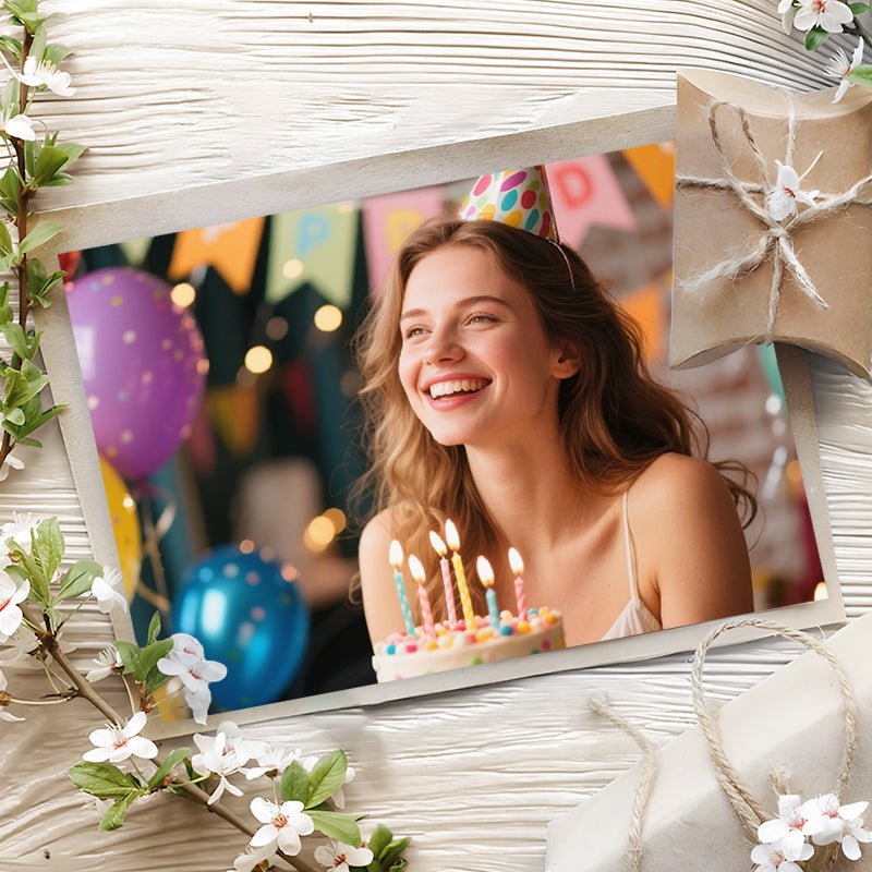Custom Greeting Cards Birthday Wishes Image Upload Fast Printing | PrintToucan - printtoucan
