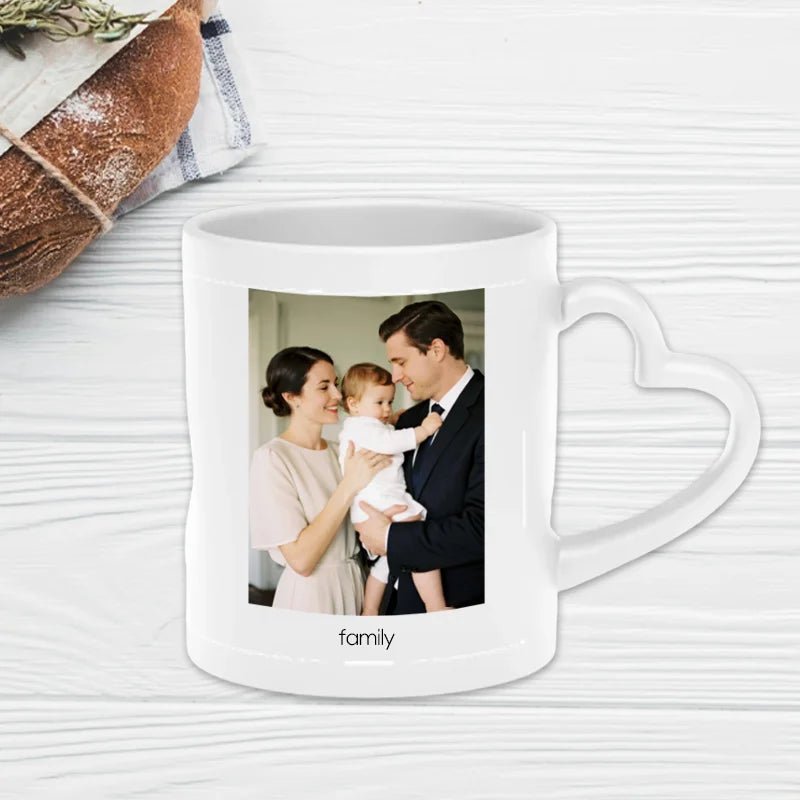 Custom Mug 11oz Upload Image and Text with Custom Color PrintToucan - printtoucan