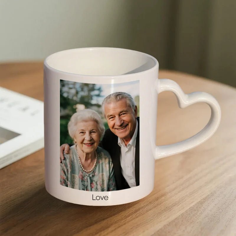 Custom Mug 11oz Upload Image and Text with Custom Color PrintToucan - printtoucan