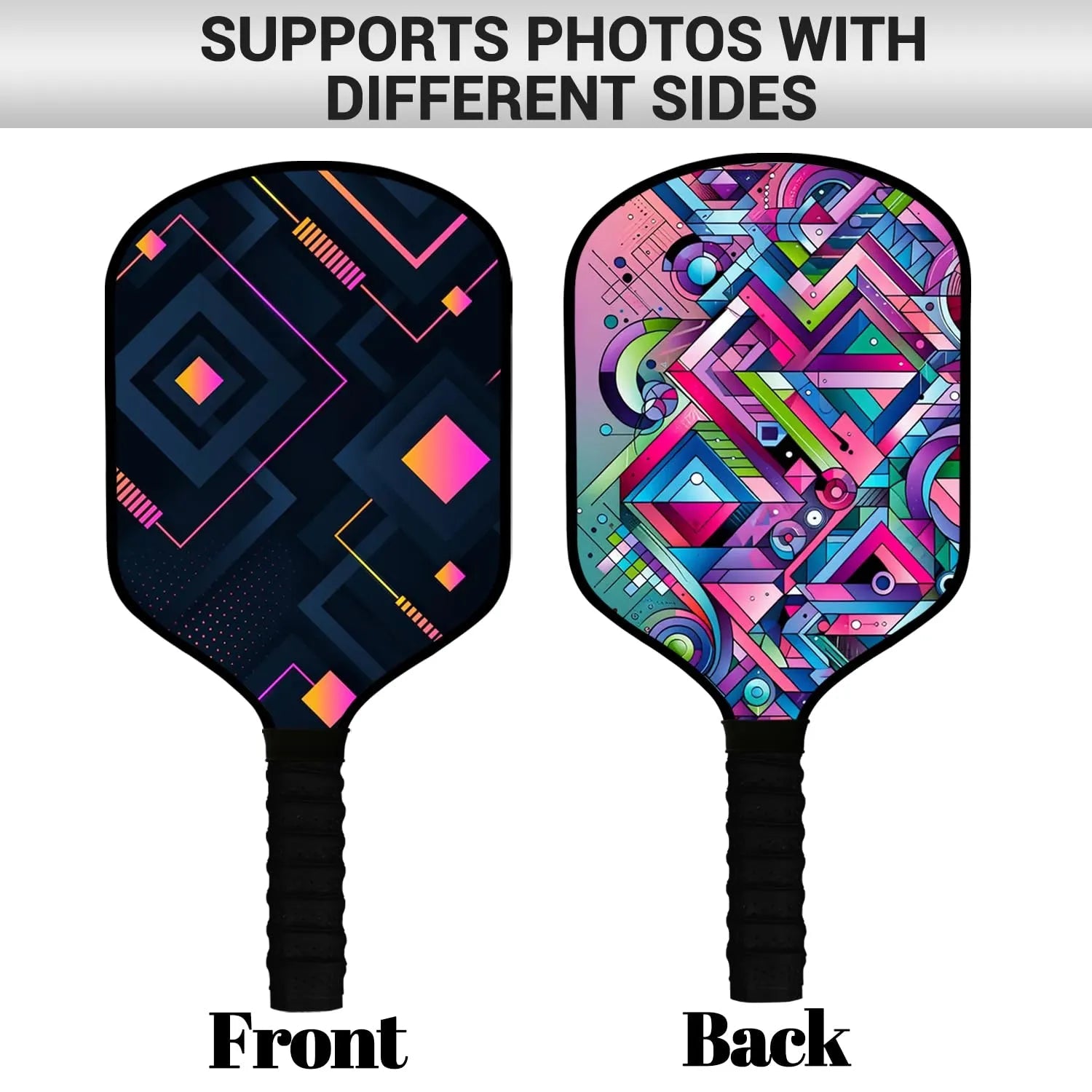 Custom Pickleball Paddles Valentine’s Day Fiberglass Personalized Image Text Pickleball Paddles PrintToucan - PrintToucanValentine's Day GiftsPrinttoucan-13.8x15.7inch(35x40)cm-8