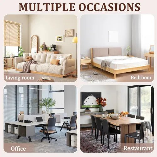 Custom Round Wall Clock MDF Personalized Photo Text Living Room Decor PrintToucan - PrintToucanHome DecorPrinttoucan-60 x 60 in(152 x 152 cm)