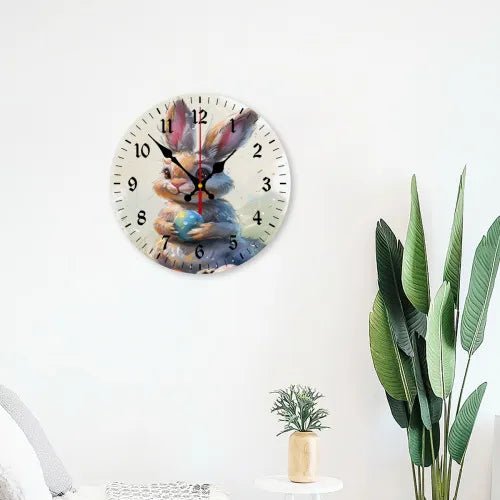 Custom Round Wall Clock MDF Personalized Photo Text Living Room Decor PrintToucan - PrintToucanHome DecorPrinttoucan-60 x 60 in(152 x 152 cm)