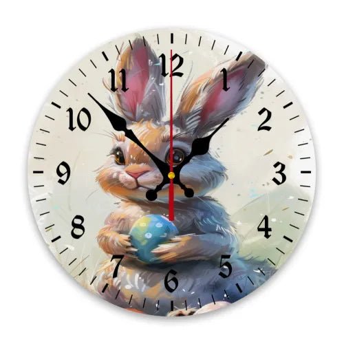 Custom Round Wall Clock MDF Personalized Photo Text Living Room Decor PrintToucan - PrintToucanHome DecorPrinttoucan-60 x 60 in(152 x 152 cm)