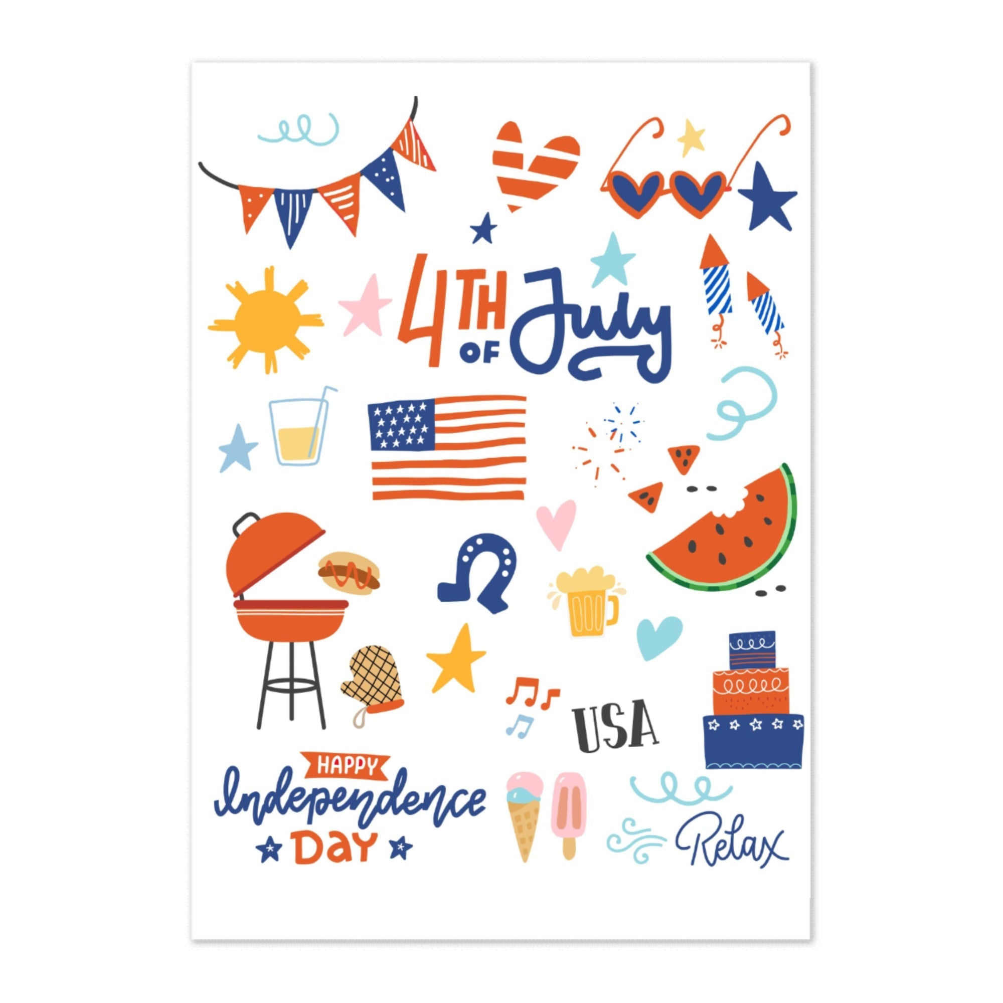 Custom Sticker Sheet Kiss - Cut Upload Image PrintToucan - printtoucan