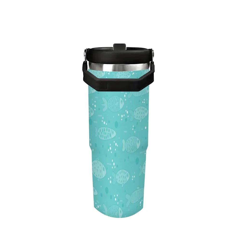 Travel Coffee Mug Custom 30oz Insulated 304 Stainless Steel by PrintToucan