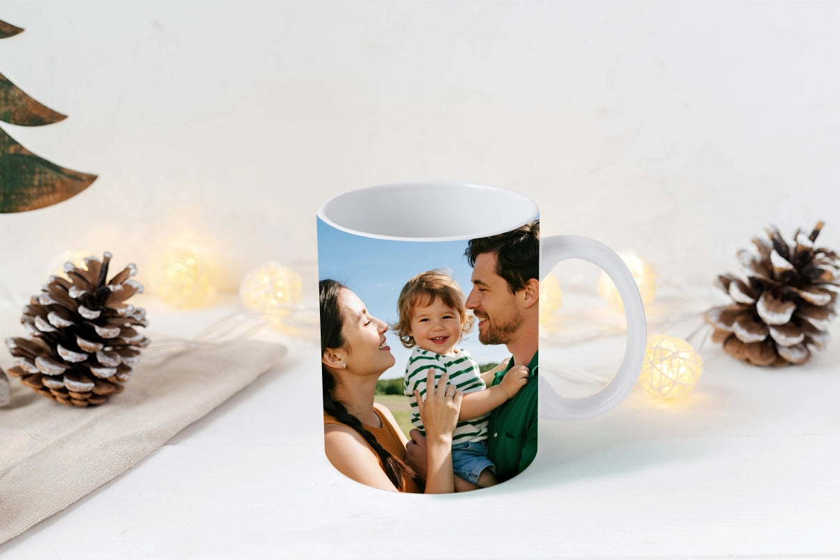 Customized mug as a Christmas gift
