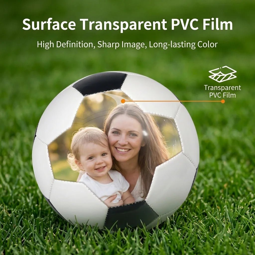 Features a surface transparent PVC film for high-definition, sharp photo printing with long-lasting, vibrant colors that won't wear off.