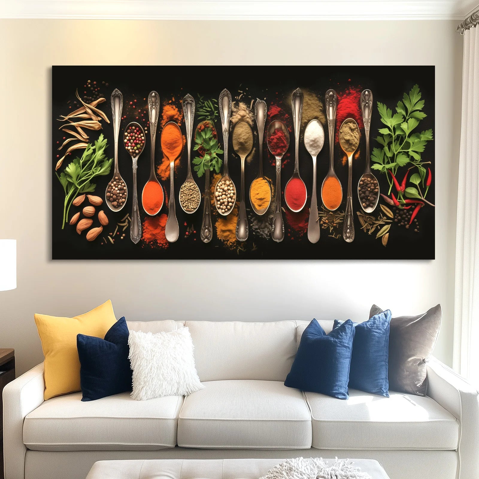 Vintage Culinary Spices Canvas Wall Art – Kitchen & Restaurant Décor | PrintToucan - PrintToucanCanvas Wall Art