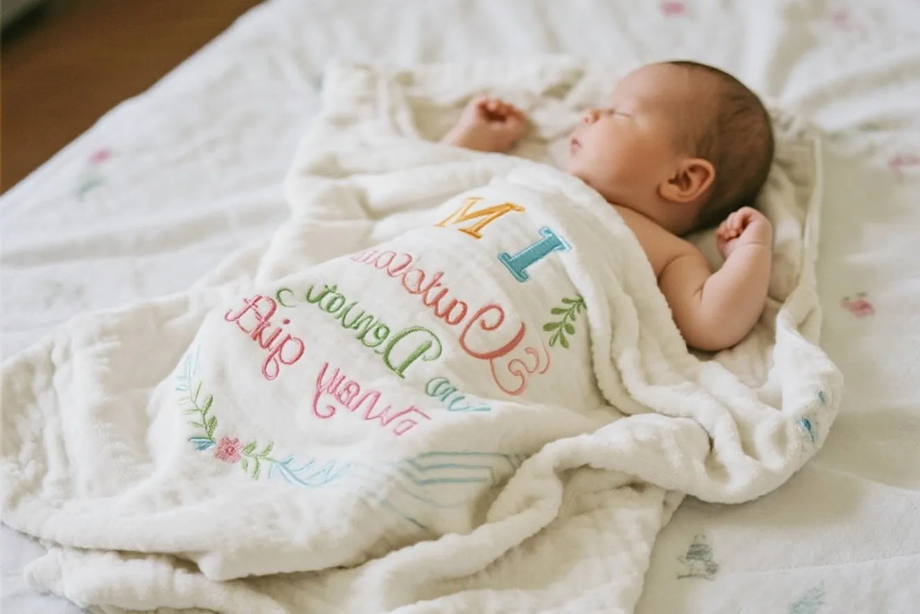 Why do we gift personalized baby blankets?