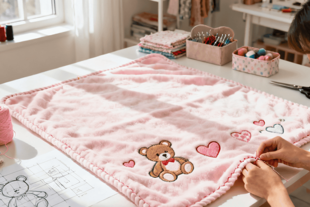 How to Make a Custom Baby Blanket the Easy Way: A Heartfelt Gift for Your Little One