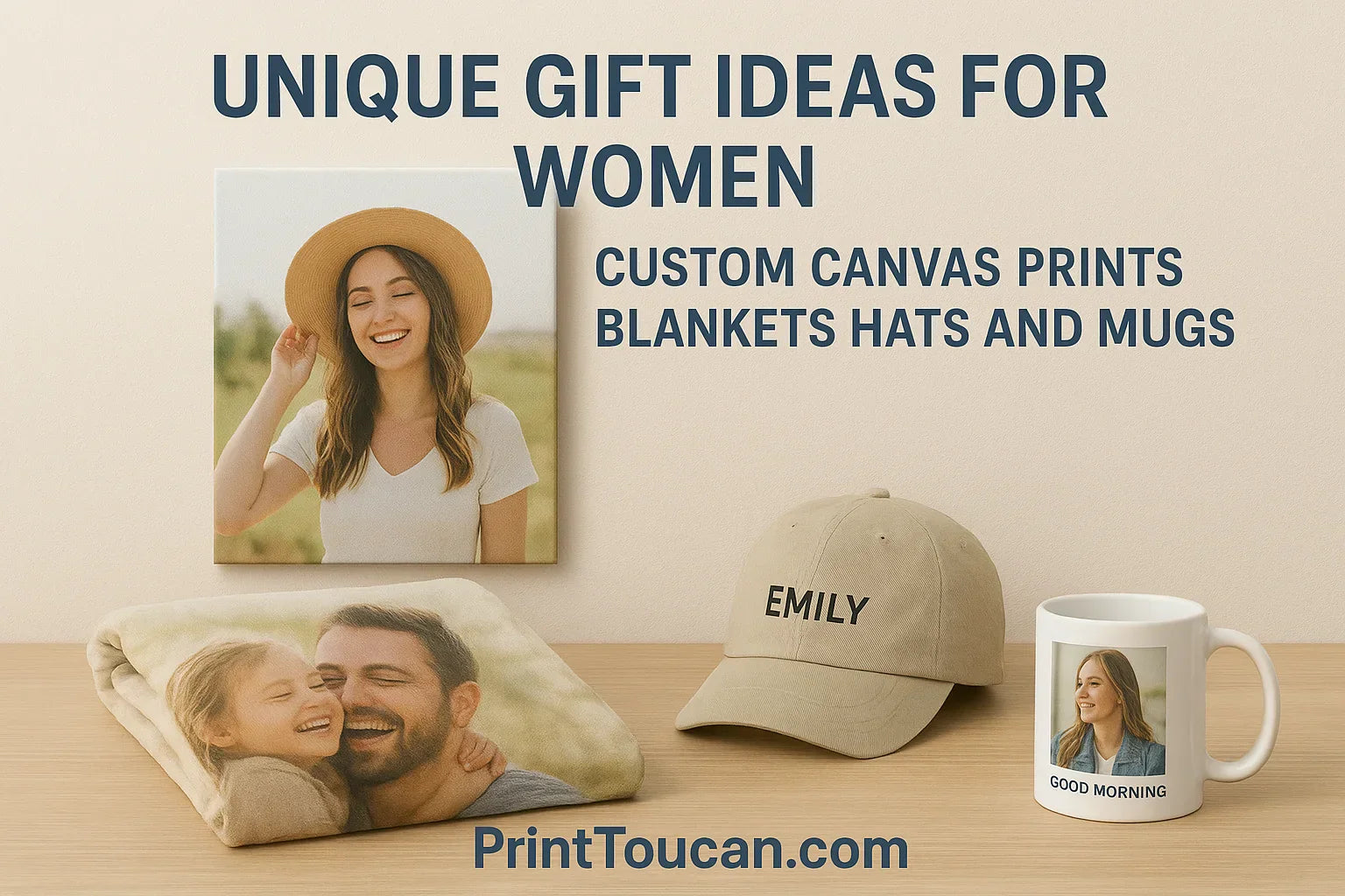 Custom Canvas Prints Blankets Hats and Mugs | PrintToucan